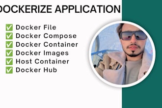 help docker, kubernetes, devops, aws deploy application