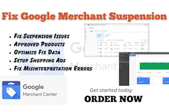 fix google merchant center suspension, gmc misrepresentation error on shopify