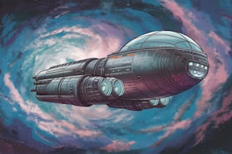 do spaceship sci fi illustration and sci fi art