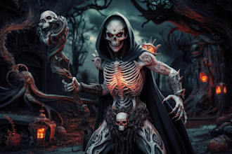 do fantasy horror and any fantasy horror character