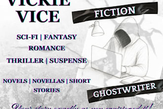ghostwrite dark romance and speculative fiction