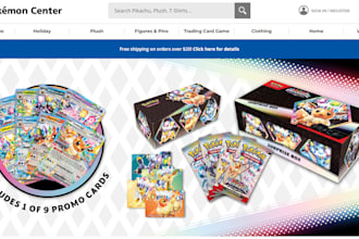 design 7 figure pokemon shopify store trading card game card pokemon website