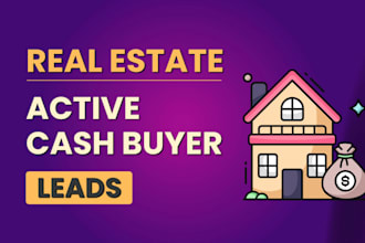 give you active update cash buyer list