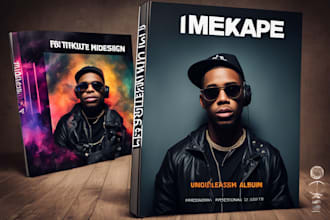 design professional album cover , mixtape cover design