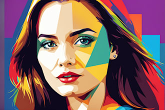 make a beautiful wpap pop art portrait