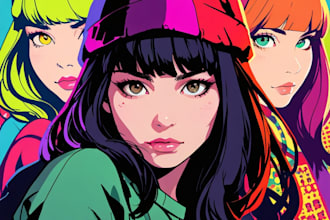 draw amazing wpap pop art portrait
