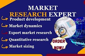 do extensive qualitative and quantitative market research