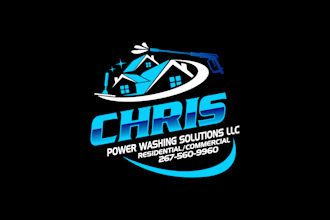 make a minimalist house cleaning service logo design