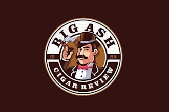 design unique cigar band logo