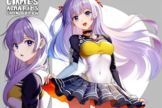 create anime, manga, oc, fan art, art commission