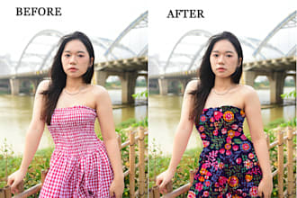 do the perfect pattern change and colour change for your images
