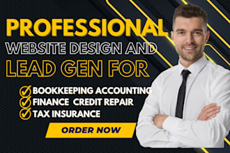 generation bookkeeping accounting leads finance leads accounting website design