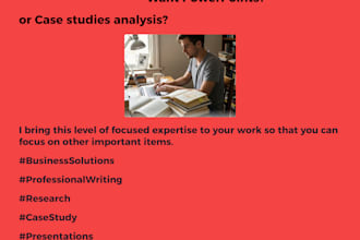 do research tutoring and academic support