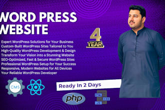 build elementor landing page divi wordpress website wordpress business website
