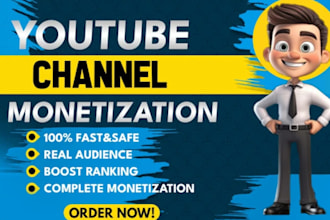 do superfast USA youtube promotion, channel management, growth and monetization
