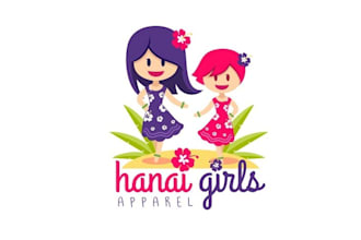 design awesome kids apparel logo