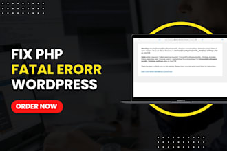 urgenlty fix debug php wordpress website fatal error issues