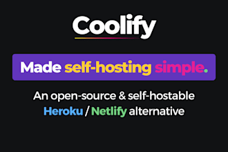 set up coolify on your host with docker