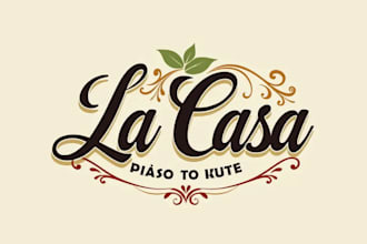 design italian restaurant food truck pizzeria logo for you