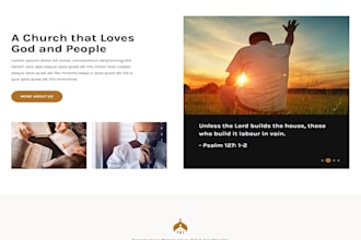 create a stunning, custom church website to inspire your congregation