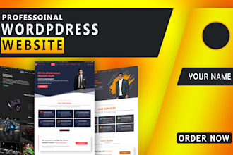 create personal portfolio website or business website