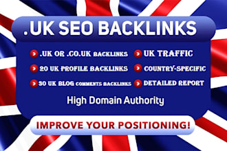 uk profile backlinks to target and rank websites in united kingdom