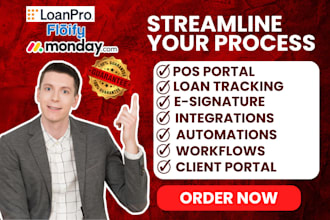 setup mortgage project management floify loanpro basecamp trello asana monday