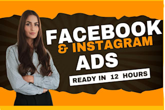 create a facebook ads images and social media design