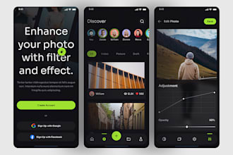 create ai photo editing app, video editing app, ai image generator