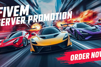 fivem server promotion , minecraft server promotion, active minecraft players