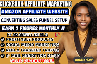 do clickbank salesfunnel affiliate marketing amazon shopify website