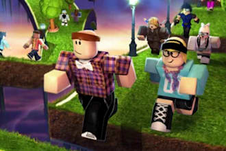 develop your entire roblox game from basic to advance level, roblox ui,scripting