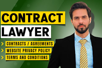 write legal contracts, agreements, mou, nda terms and condition, privacy policy
