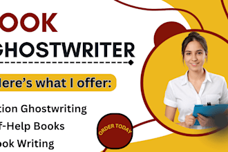 be your ebook writer ghostwriter ebook fiction ghostwriting children story book
