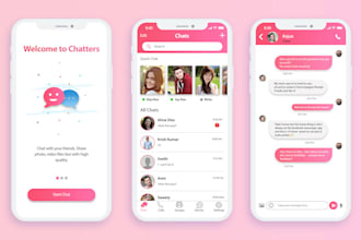 build ai chat app, video app, ai flutter app social media app, ai dating app