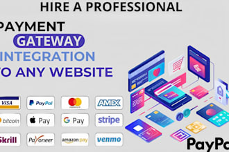 integrate stripe apple pay goggle pay paypal gpay and other payment gateways fix