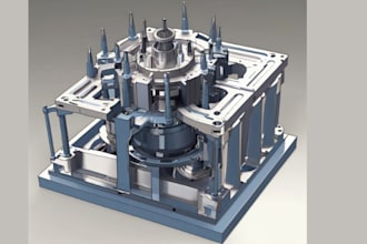 do 3d prototyping and molding, 3d injection mold, mechanical part mold design