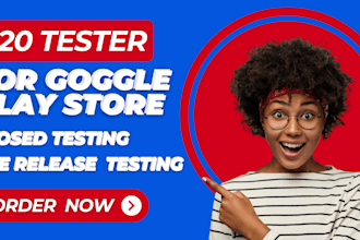 20 testers for google play console closed testing app testing for andriod apps