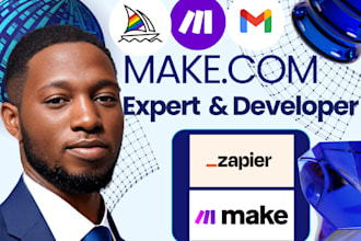 do make com automation integromat make com zapier make com automation