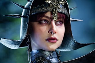 3d game model 3d game character in ue4,5 3d game asset 3d metahuman character