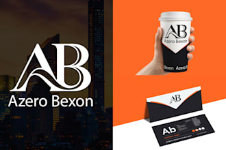 do modern monogram initial letter or typography logo design