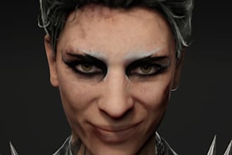 3d metahuman character 3d model character blender model realistic 3d metahuman