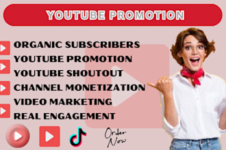 shoutout your youtube channel to 500k organic subscribers