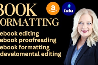 do amazon KDP book formatting, paperback and kindle, formatting and publishing