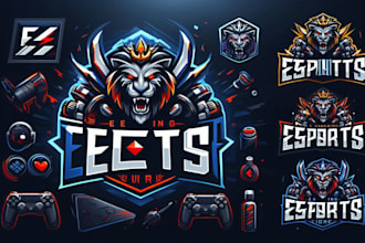 make esports letter gaming logo designs