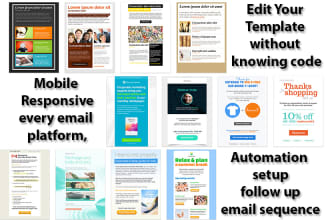 design activecampaign, convertkit email template, automation, form integration