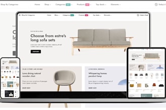 design squarespace home decor appliances furniture website junk removal website