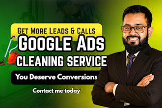 optimize google ads to increase cleaning service leads