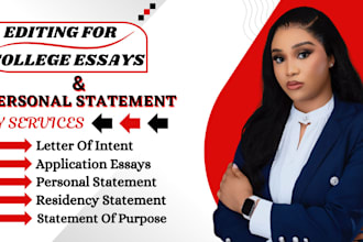 edit your personal statement, statement of purpose, college application essay