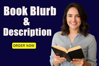 write a selling amazon kindle book description and kdp book blurbs